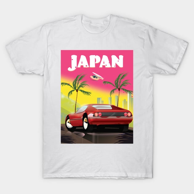 Japan T-Shirt by nickemporium1